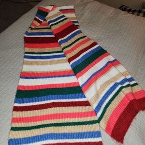 Lane Bryant Multicolor Striped Scarf